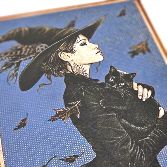 🆕️🆑️ Vintage Metal Sign | Indoor/Outdoor Cat Mom Gold, Blue, Black 8x12" - Picture 5 of 9